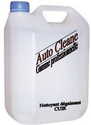 Nettoyant dégréssant cuir de 5L.