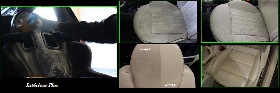 Nettoyage intérieur de voiture
