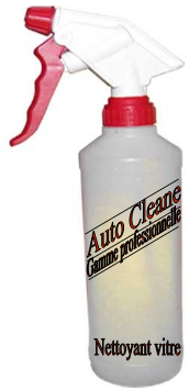 Nettoyant dégraissant vitre   650 ml.